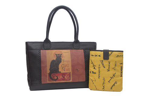 Telluride Tote with Degas Study with Four Jockeys